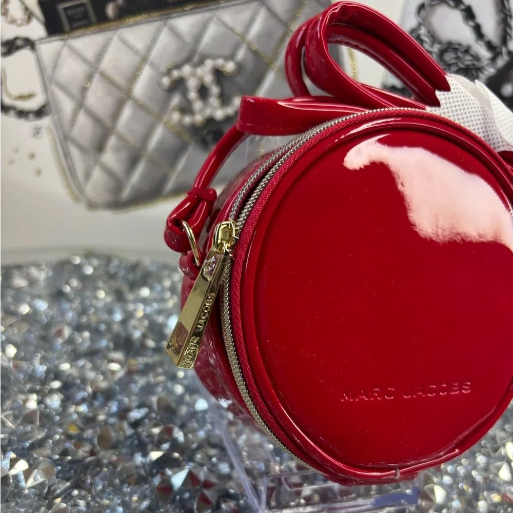 Marc Jacobs Mini Patent Leather Crossbody Bag NIP - Picture 3 of 7